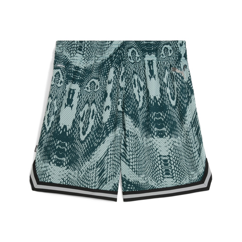 Short  de Puma X Harry Potter - Hoops x Harry Potter AOP Shorts - XS à XL - pour Femme - vert - Puma X Harry Potter - View 2