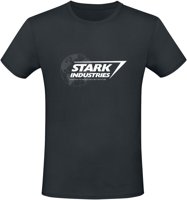 T-Shirt Manches courtes Disney de Avengers - Stark Industries - S à XXL - pour Homme - noir - Avengers