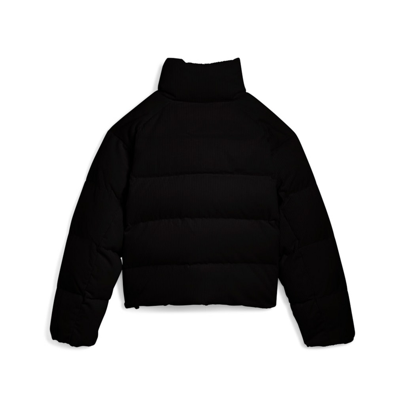 Manteau d'hiver  de Puma - WARDROBE ESS Corduroy Puffer Jacket - XS à XL - pour Femme - noir - Puma - View 2