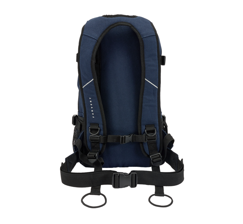 Sac à dos  de Forvert - Canvas Louis - pour Unisexe - marine - Forvert - View 2