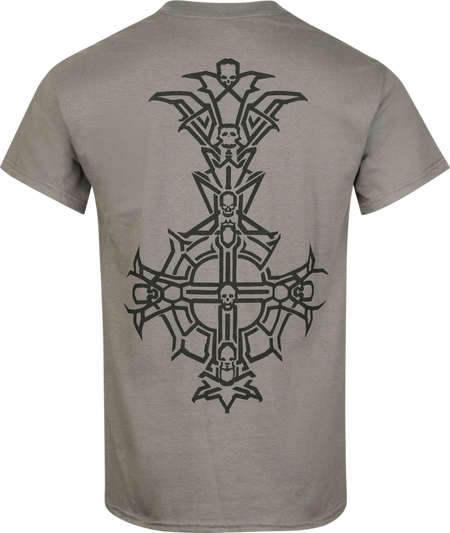 T-Shirt Manches courtes  de Ghost - New Logo Grucifix - S à 4XL - pour Homme - anthracite - Ghost - View 2