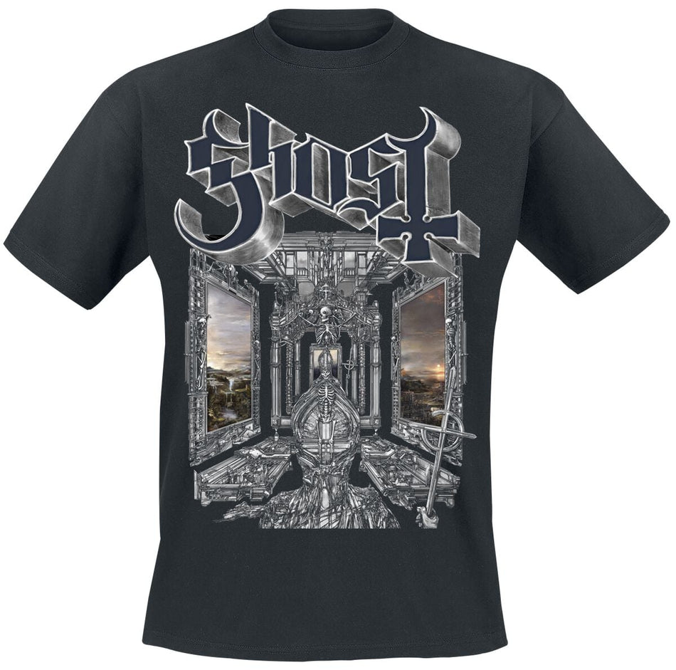 T-Shirt Manches courtes  de Ghost - Skeleta Cover - S à 4XL - pour Homme - noir - Ghost
