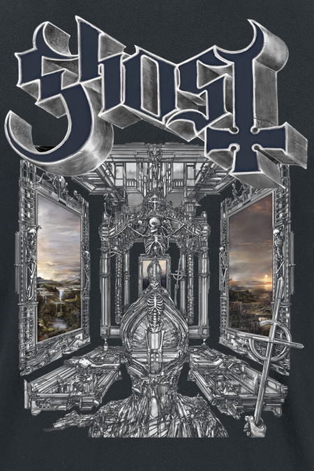 T-Shirt Manches courtes  de Ghost - Skeleta Cover - S à 4XL - pour Homme - noir - Ghost - View 2