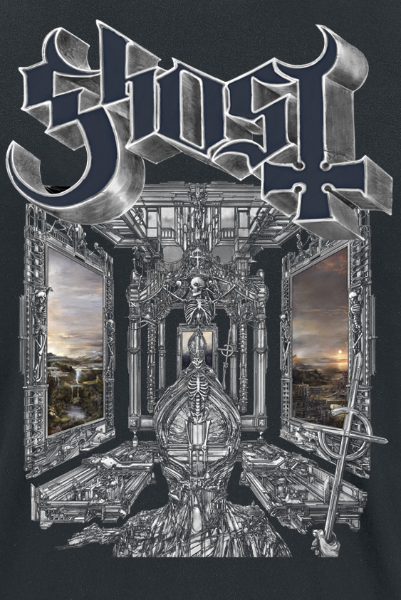 T-Shirt Manches courtes  de Ghost - Skeleta Cover - S à 4XL - pour Homme - noir - Ghost - View 2