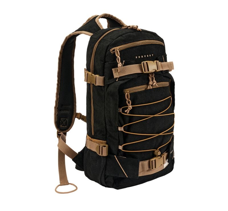 Sac à dos  de Forvert - Cord Louis - pour Unisexe - noir/marron - Forvert