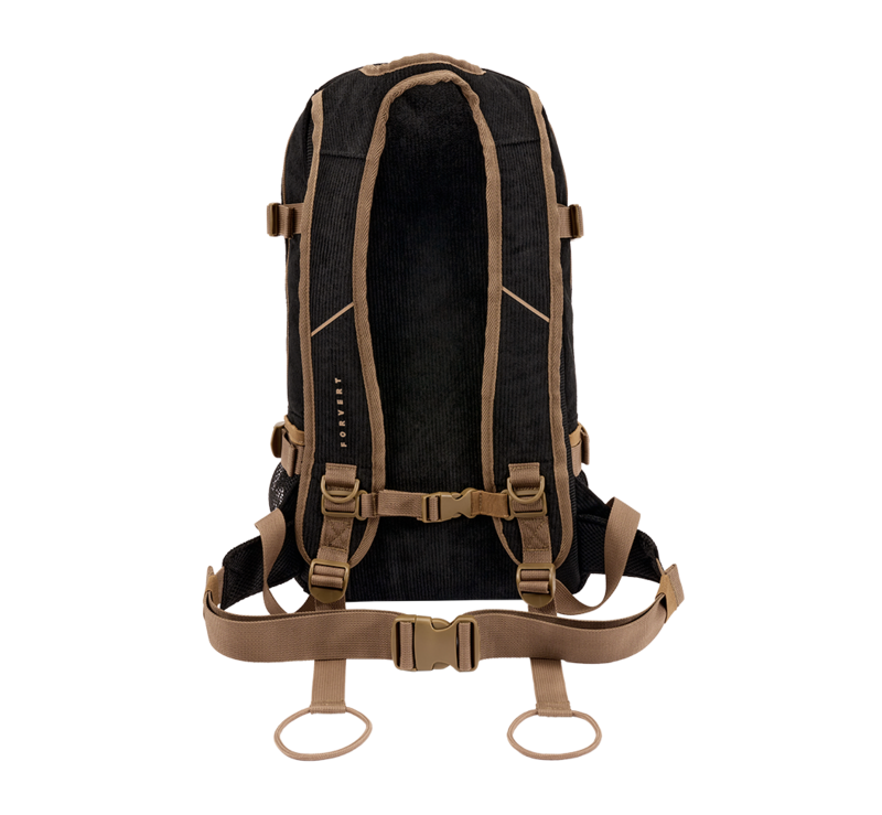 Sac à dos  de Forvert - Cord Louis - pour Unisexe - noir/marron - Forvert - View 2