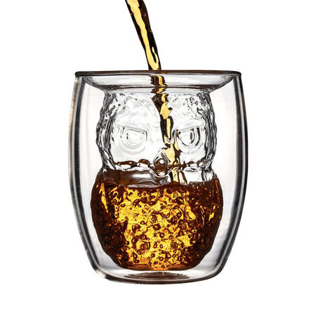 Verre  de Harry Potter - Hedwige - Verre 3D - pour Indifférent - transparent - Harry Potter - View 2