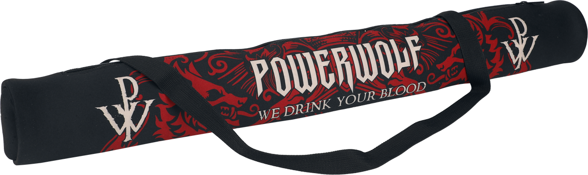 Sac à bandoulière  de Powerwolf - Porte-Canettes - Logo - pour Unisexe - noir - Powerwolf - View 2