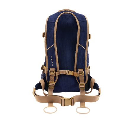 Sac à dos  de Forvert - Cord Louis - pour Unisexe - bleu marine/beige - Forvert - View 2