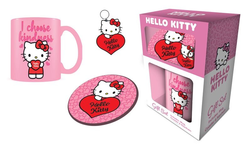Fan Package  de Hello Kitty - Hello Kitty (My Heart) - Coffret Cadeau - pour Unisexe - multicolore - Hello Kitty