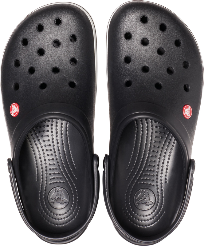 Chaussons  de Crocs - Crocband Clog - EU38-39 à EU 45-46 - pour Unisexe - noir/blanc - Crocs - View 2