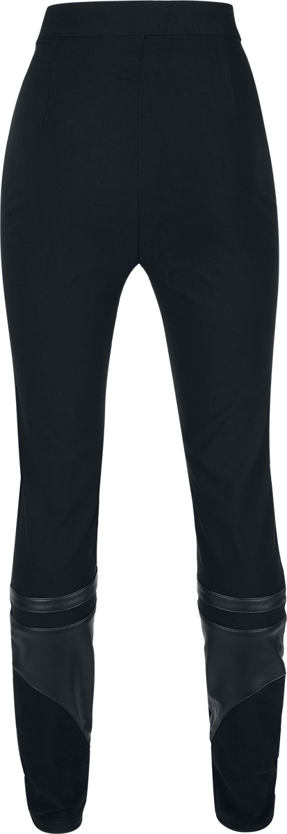 Pantalon en toile Gothic de KIHILIST by KILLSTAR - Voidclash Trousers - XS à XL - pour Femme - noir - KIHILIST by KILLSTAR - View 2