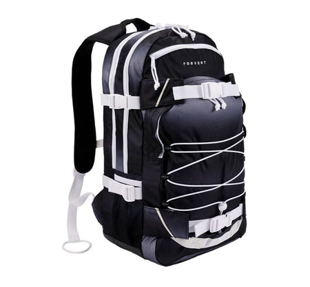 Sac à dos  de Forvert - Laptop Louis Pathway - pour Unisexe - noir/blanc - Forvert