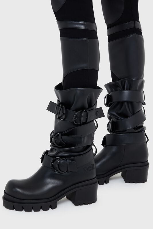 Bottes Gothic de KIHILIST by KILLSTAR - Bleak Boots - EU36 à EU41 - pour Femme - noir - KIHILIST by KILLSTAR
