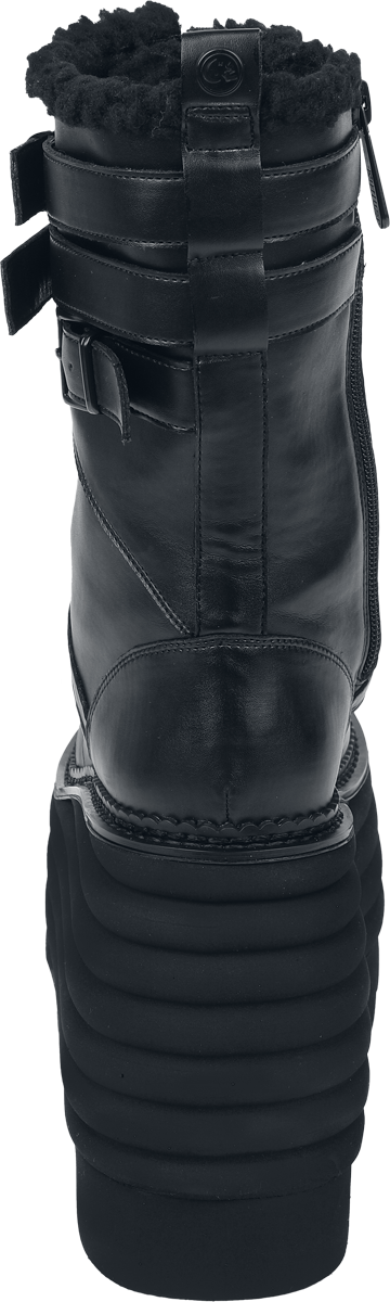 Bottes Gothic de KIHILIST by KILLSTAR - Endless Boots - EU36 à EU42 - pour Femme - noir - KIHILIST by KILLSTAR - View 2
