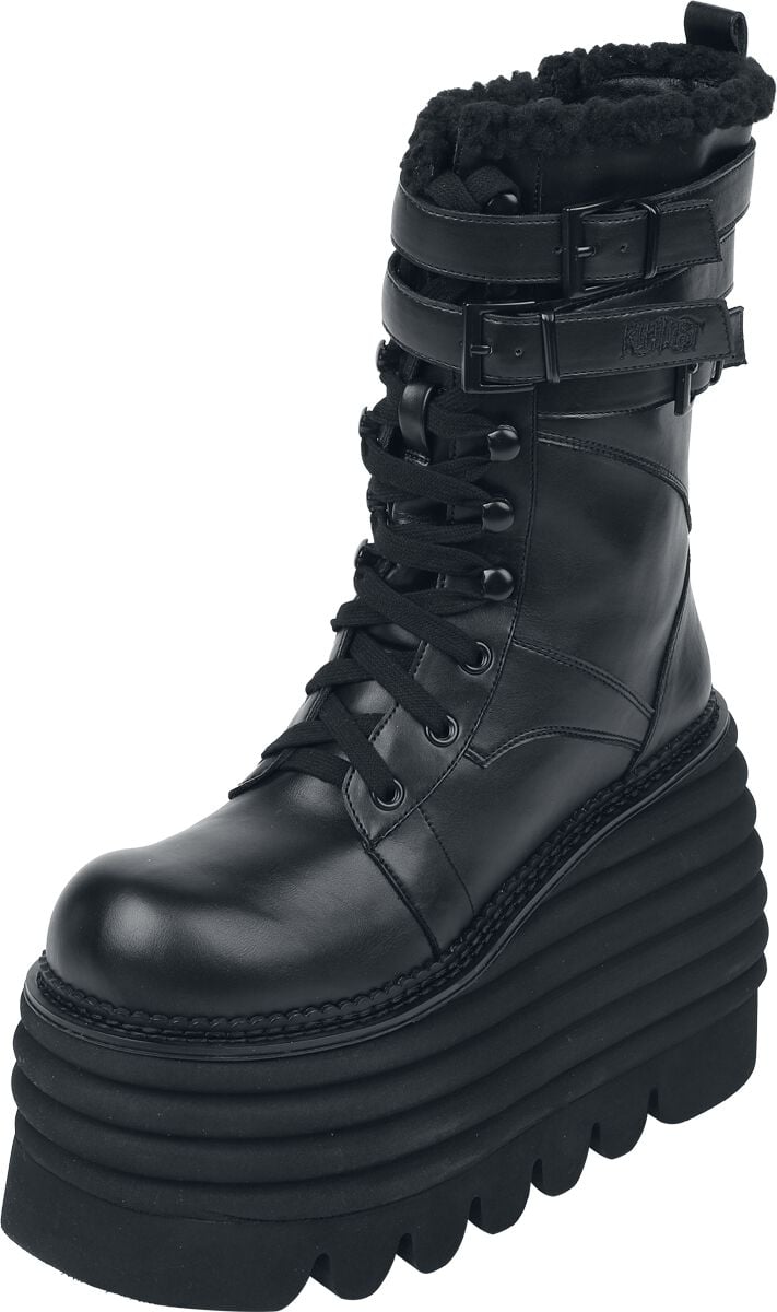 Bottes Gothic de KIHILIST by KILLSTAR - Endless Boots - EU36 à EU42 - pour Femme - noir - KIHILIST by KILLSTAR