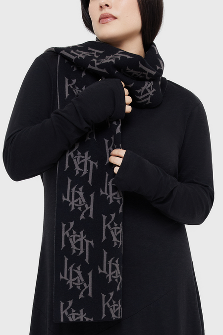 Écharpe Gothic de KIHILIST by KILLSTAR - Kihilist Scarf - pour Femme - noir - KIHILIST by KILLSTAR - View 2