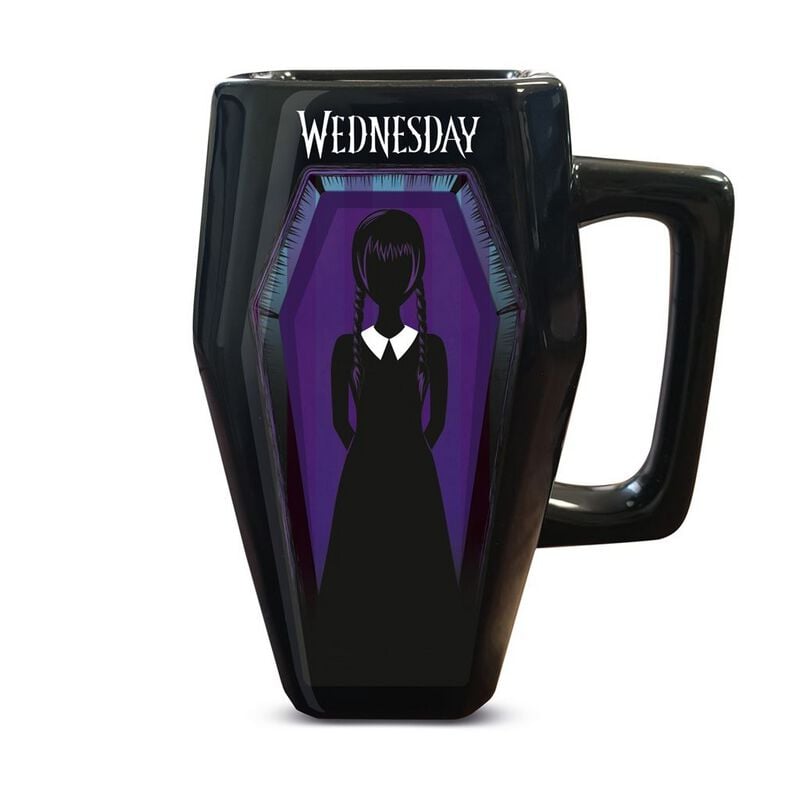 Mug  de Wednesday - Wednesday Addams - pour Indifférent - multicolore - Wednesday