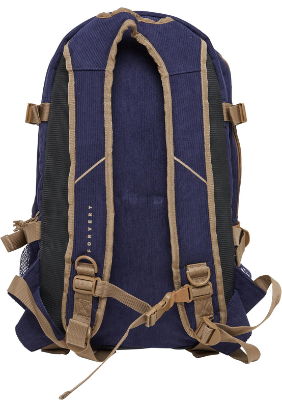 Sac à dos  de Forvert - Cord Laptop Louis - pour Unisexe - bleu marine/beige - Forvert - View 2