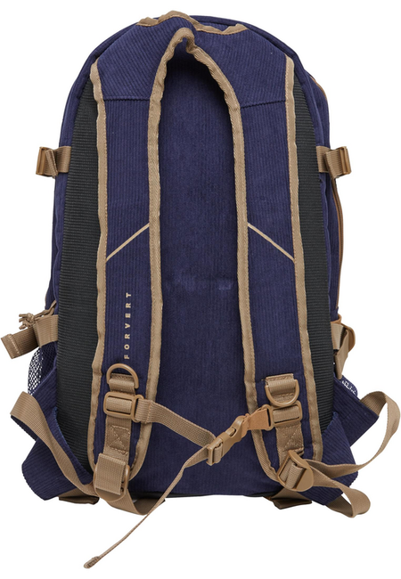 Sac à dos  de Forvert - Cord Laptop Louis - pour Unisexe - bleu marine/beige - Forvert - View 2