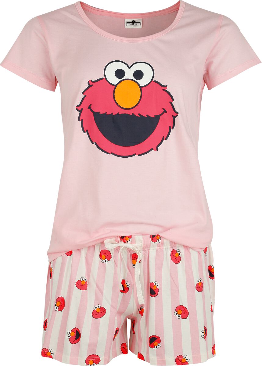 Pyjama  de Sesame Street - Elmo - S à 3XL - pour Femme - multicolore - Sesame Street