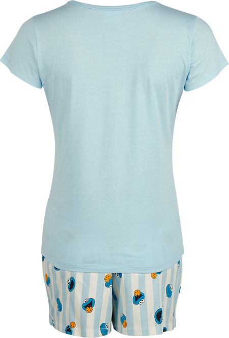 Pyjama  de Sesame Street - Cookie Monster - S à 3XL - pour Femme - multicolore - Sesame Street - View 2
