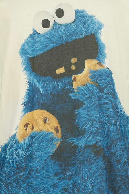 T-Shirt Manches courtes  de Sesame Street - Cookie Monster - Krümelmonster - S à 3XL - pour Homme - multicolore - Sesame Street - View 2