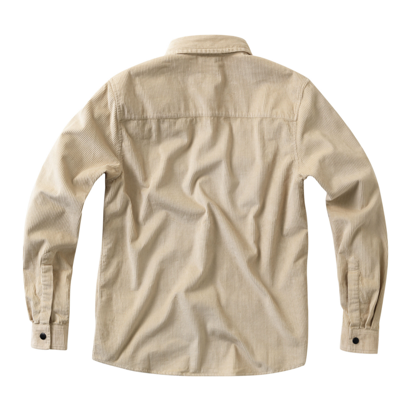 Chemise manches longues  de West Coast Choppers - WCC Hill Country Cord Shirt Sand - S à 3XL - pour Homme - beige - West Coast Choppers - View 2