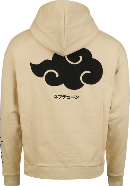 Sweat-shirt à capuche  de Naruto - Shippuden - Itachi - M à XL - pour Homme - beige - Naruto - View 2