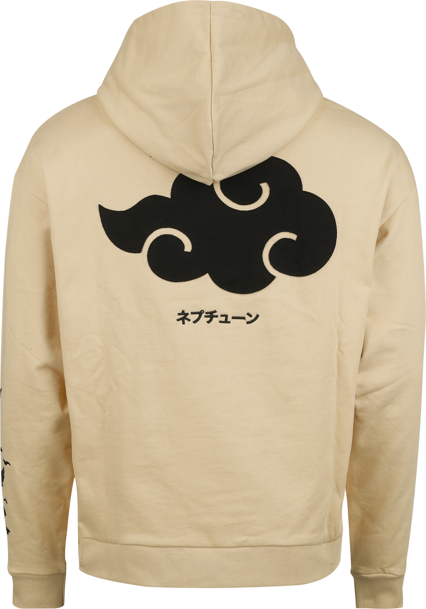 Sweat-shirt à capuche  de Naruto - Shippuden - Itachi - M à XL - pour Homme - beige - Naruto - View 2