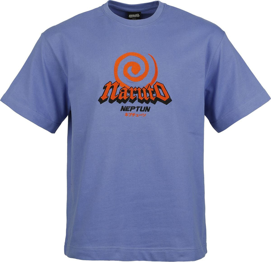 T-Shirt Oversize  de Naruto - Logo - Oversize - S à XL - pour Homme - bleu - Naruto