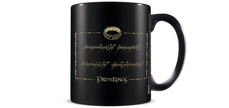 Mug  de Le Seigneur Des Anneaux - L'Anneau - pour Unisexe - noir/or - Le Seigneur Des Anneaux
