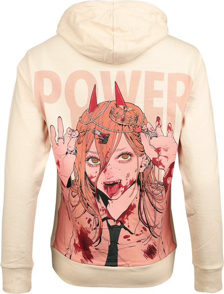Sweat-shirt à capuche  de Chainsaw Man - Power Tokyo Division 4 - S à XL - pour Femme - beige - Chainsaw Man - View 2