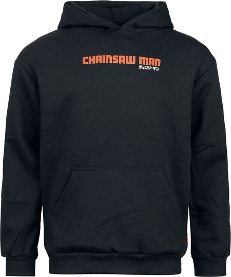 Sweat-shirt à capuche  de Chainsaw Man - Devil Hunter - S à XXL - pour Homme - noir - Chainsaw Man