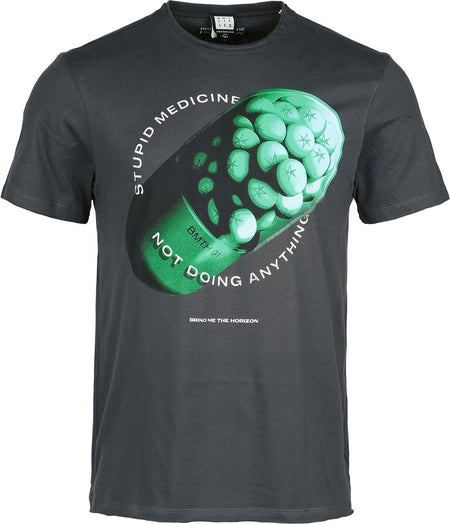 T-Shirt Manches courtes  de Bring Me The Horizon - Stupid Medicine - S à XXL - pour Homme - anthracite - Bring Me The Horizon