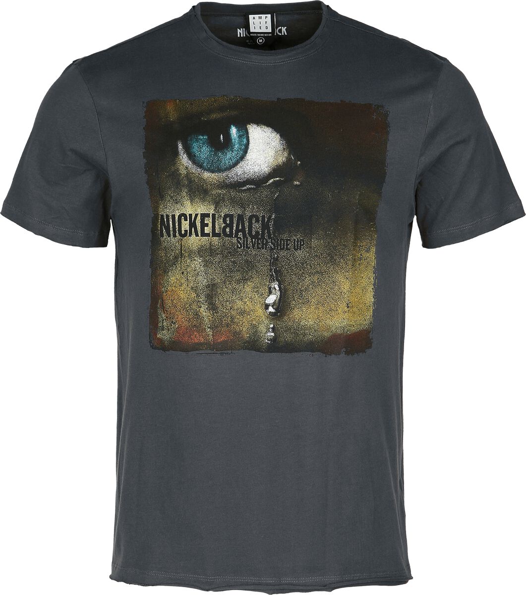 T-Shirt Manches courtes  de Nickelback - Silver Side Up - S à XXL - pour Homme - anthracite - Nickelback