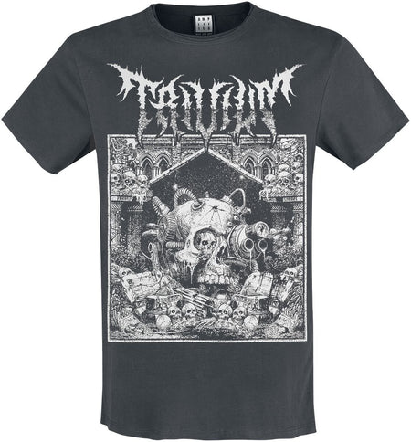 T-Shirt Manches courtes  de Trivium - Skulls - S à XXL - pour Homme - anthracite - Trivium