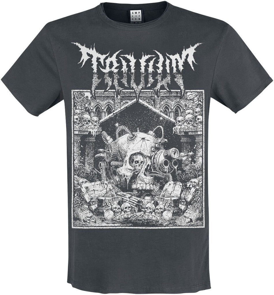 T-Shirt Manches courtes  de Trivium - Skulls - S à XXL - pour Homme - anthracite - Trivium