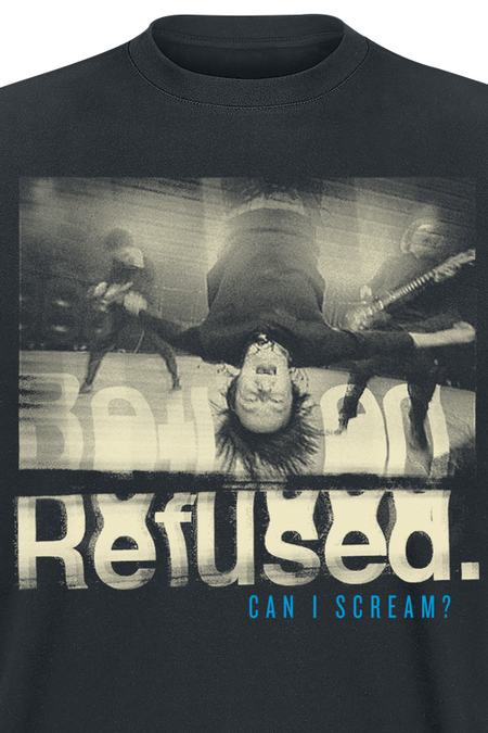T-Shirt Manches courtes  de Refused - Can I Scream - S à XXL - pour Homme - noir - Refused - View 2