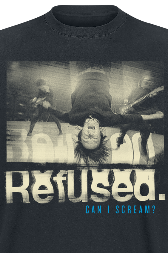 T-Shirt Manches courtes  de Refused - Can I Scream - S à XXL - pour Homme - noir - Refused - View 2