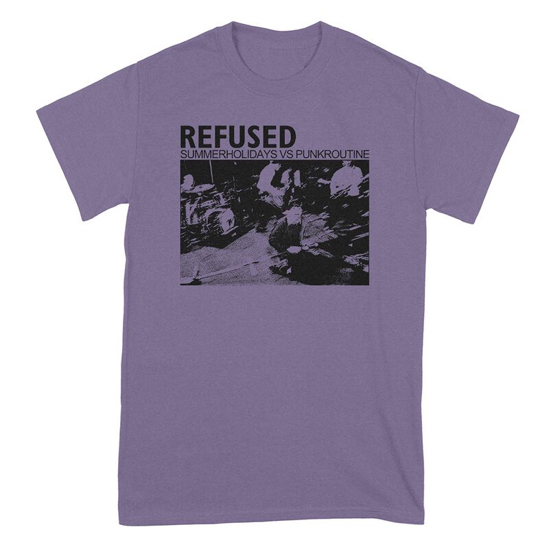 T-Shirt Manches courtes  de Refused - S à XXL - pour Homme - lilas - Refused