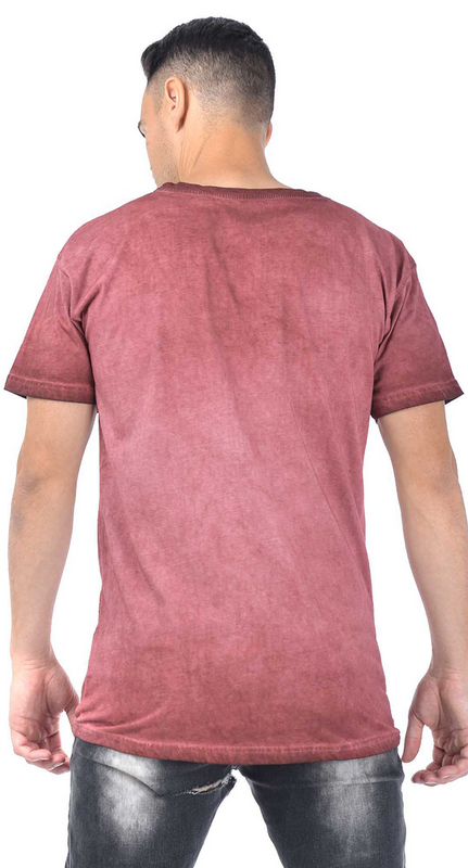 T-Shirt Manches courtes  de Outer Vision - Chance Tattoo - T-Shirt Homme - S à 4XL - pour Homme - rouge - Outer Vision - View 2