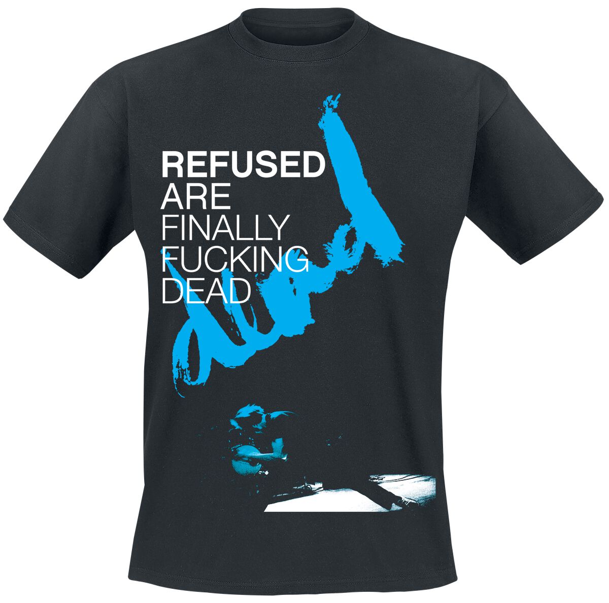 T-Shirt Manches courtes  de Refused - Dead - M à XXL - pour Homme - noir - Refused