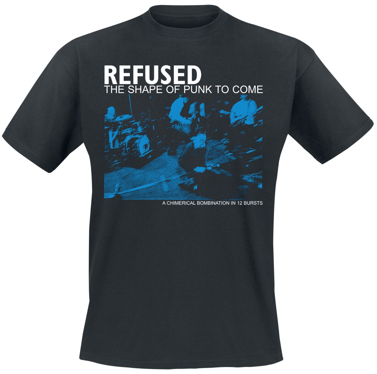 T-Shirt Manches courtes  de Refused - The Shape Of Punkt To Come Live - S à XXL - pour Homme - noir - Refused