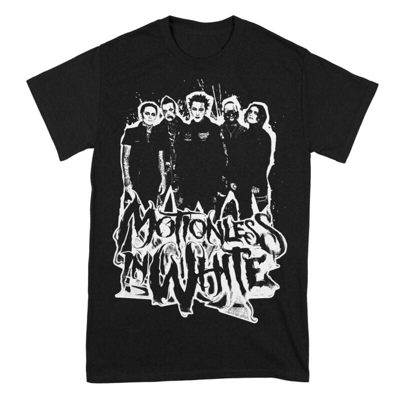 T-Shirt Manches courtes  de Motionless In White - Cyborg - M à XXL - pour Homme - noir - Motionless In White