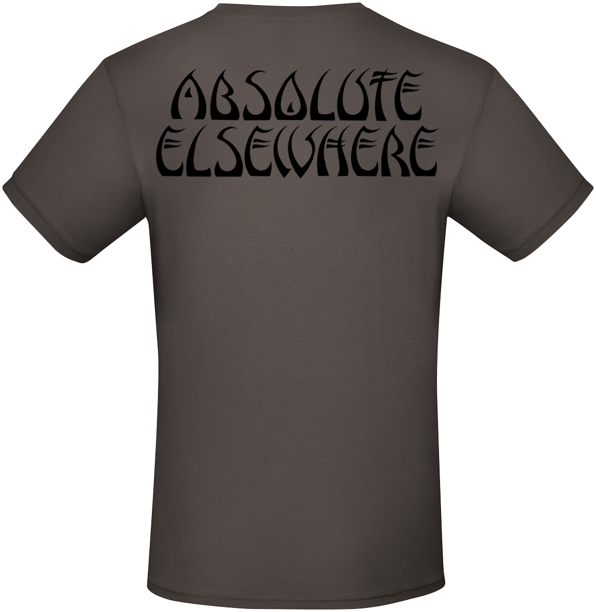 T-Shirt Manches courtes  de Blood Incantation - Absolute Elsewhere Logo - S à XXL - pour Homme - marron - Blood Incantation - View 2