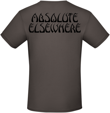 T-Shirt Manches courtes  de Blood Incantation - Absolute Elsewhere Logo - S à XXL - pour Homme - marron - Blood Incantation - View 2