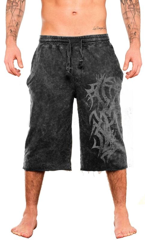 Short  de Outer Vision - Chance Tattoo - Short Bermuda Homme - S à M - pour Homme - gris - Outer Vision
