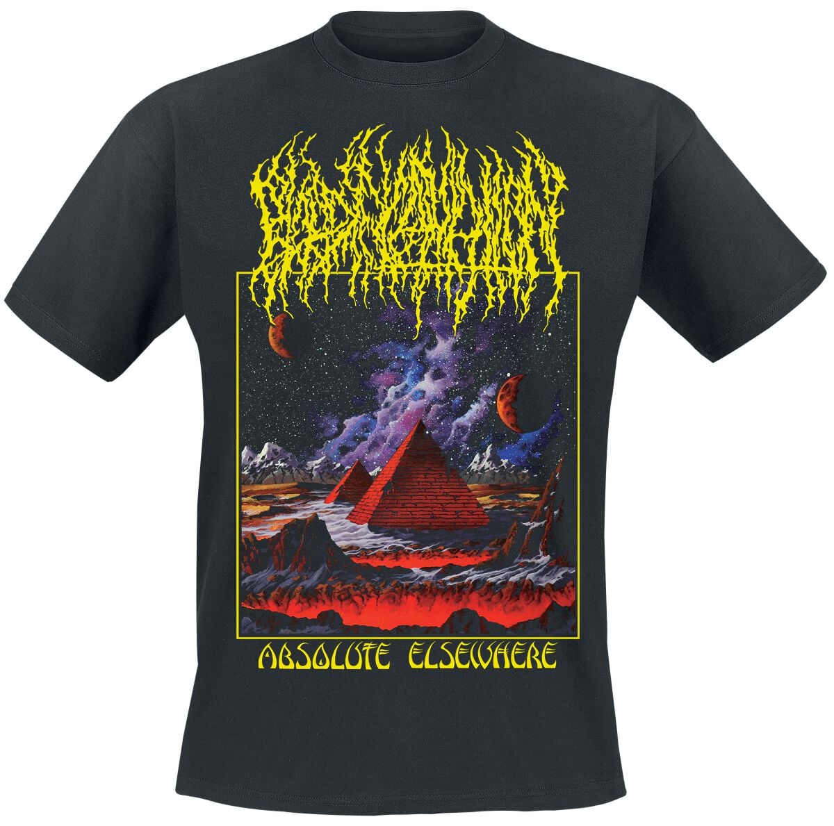 T-Shirt Manches courtes  de Blood Incantation - Absolute Elsewhere Album - S à XXL - pour Homme - noir - Blood Incantation