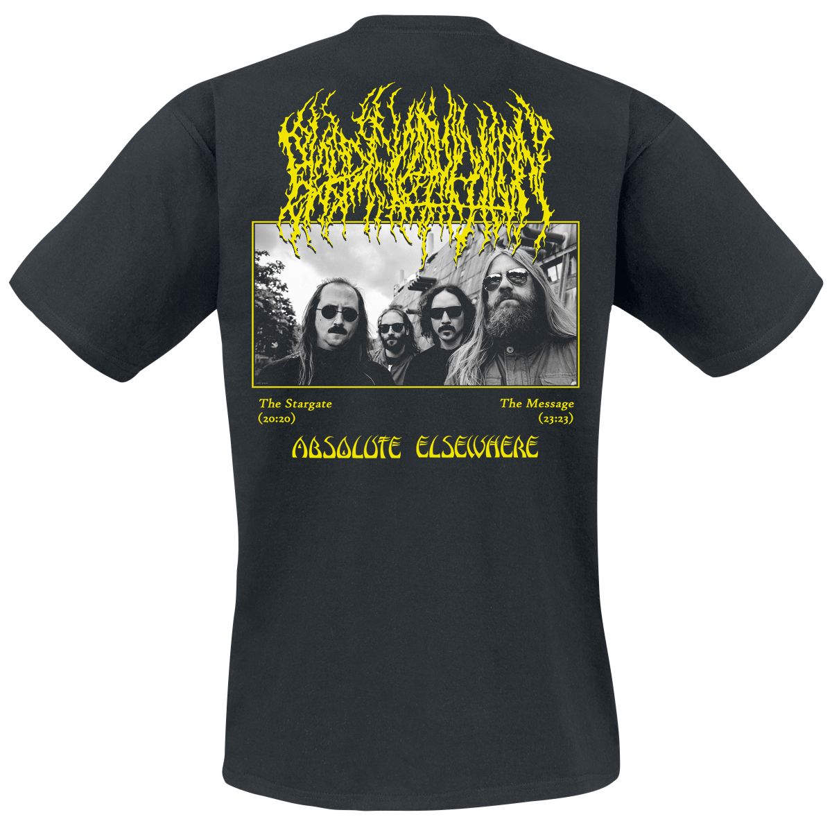 T-Shirt Manches courtes  de Blood Incantation - Absolute Elsewhere Album - S à XXL - pour Homme - noir - Blood Incantation - View 2